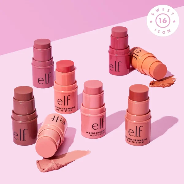 e.l.f. Monochromatic Multi Stick, Luxuriously Creamy, Blendable Color - Image 3